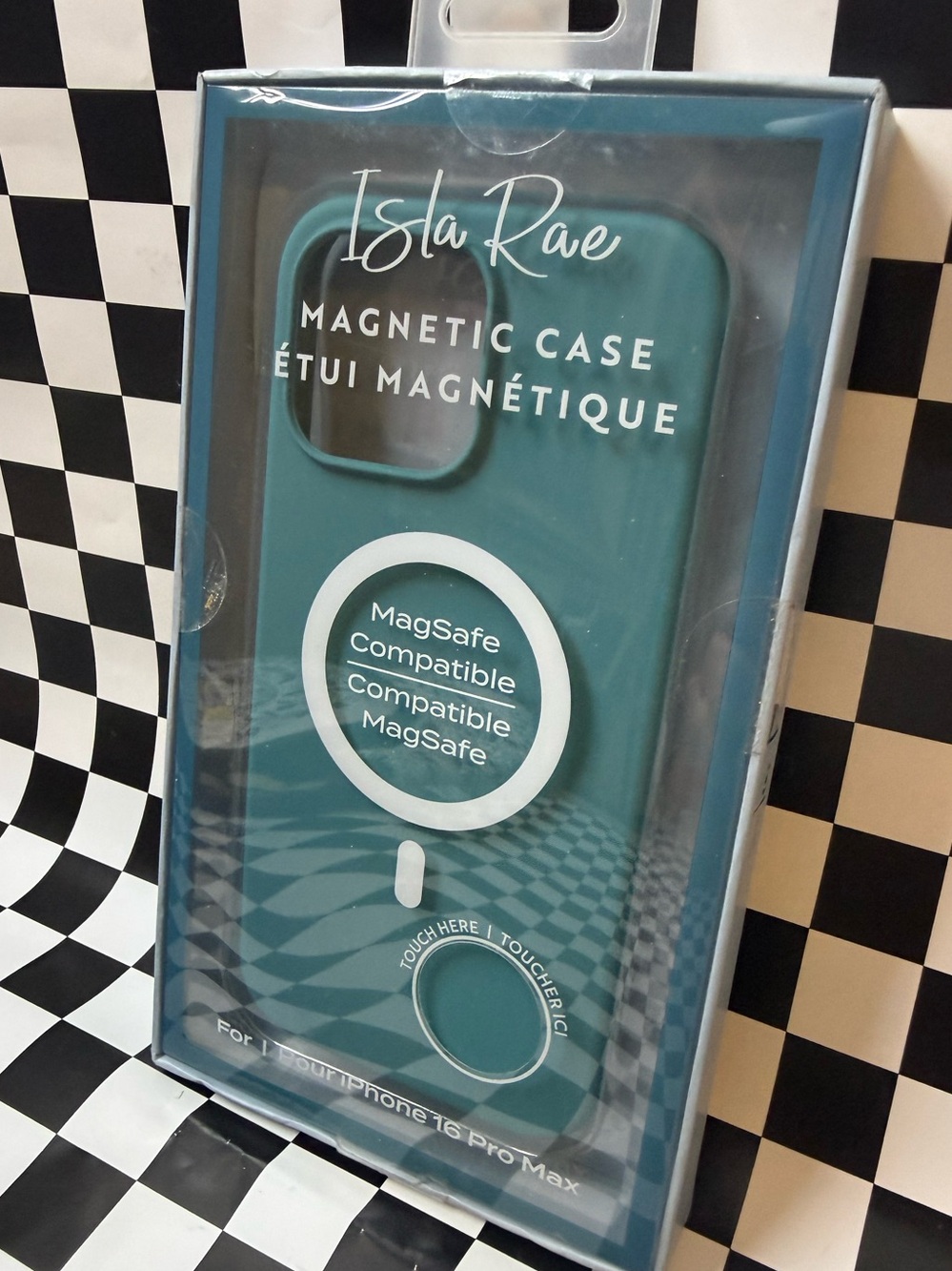 Teal MagSafe-Compatible Magnetic Phone Case